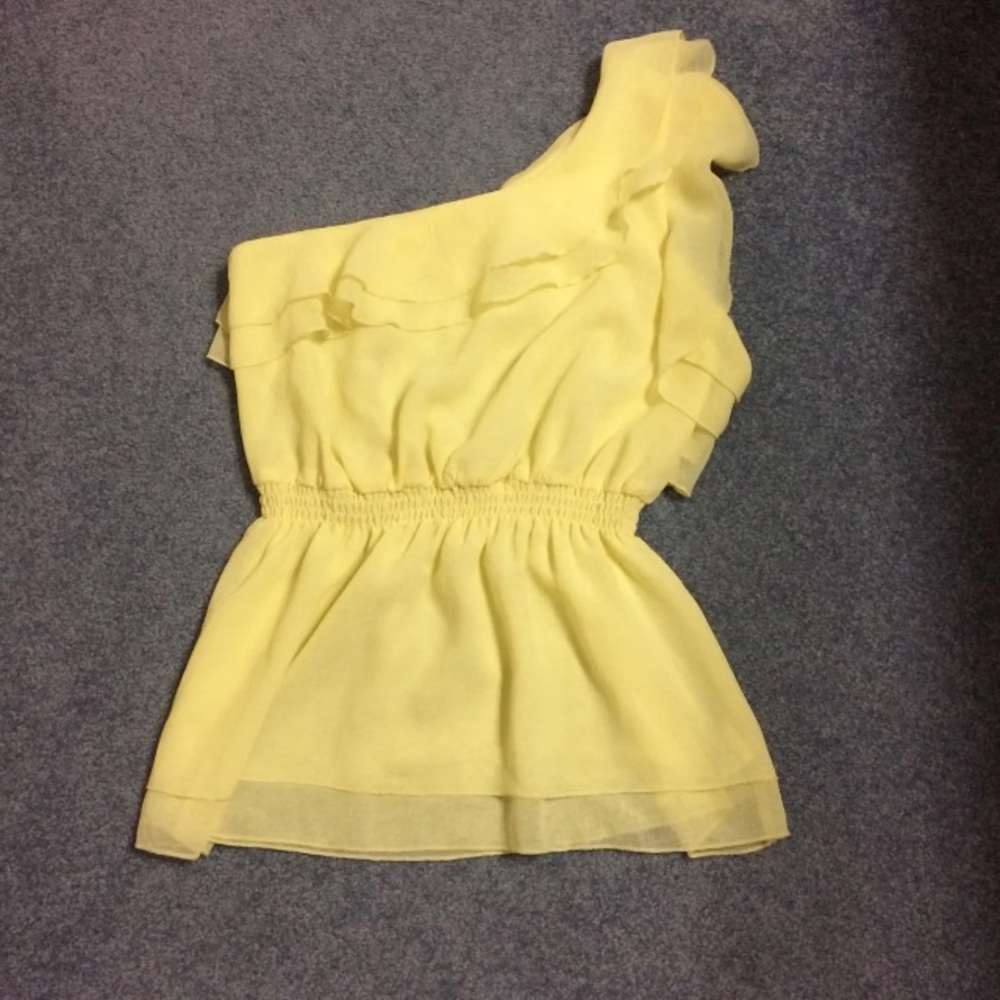 NWOT Ya Los Angeles one shoulder top